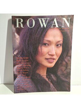 Rowan Knitting UK Magazine 2003 Issue #34 Patterns Instructions Vintage Book